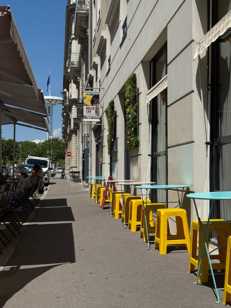 Photo de l'extérieur du restaurant boleh lah à lyon
